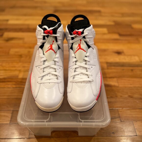 Air Jordan 6 Other - Jordan 6 Retro Infrared White with Neon Orange (2014), Size 13 US